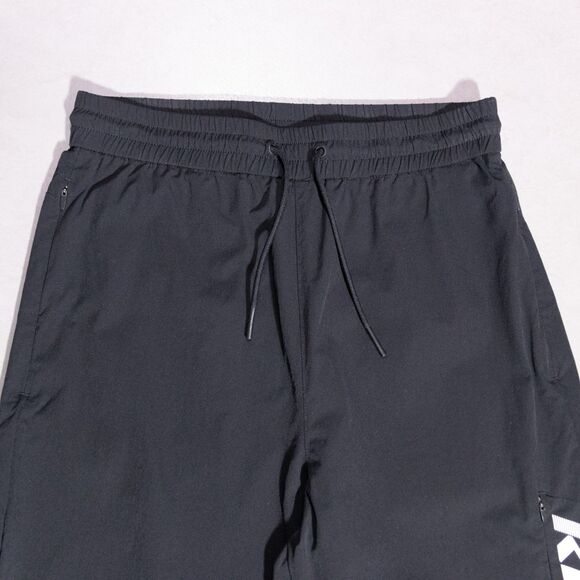 Kith Kalea Nylon Black Slim Fit Jogger Pants Zip Pocket Women's XS Athleisure - Picture 2 of 8